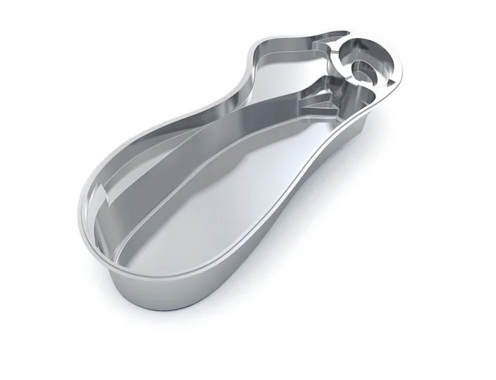 3D Render - 'The Brilliant' Fiberglass Pool