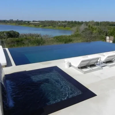 oceanfront custom pool builder Southampton