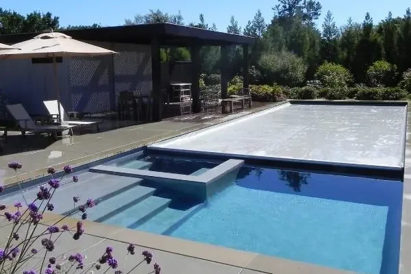 pool with spa luxury property Hamptons